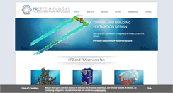 Desktop Screenshot of pretechnologies.com
